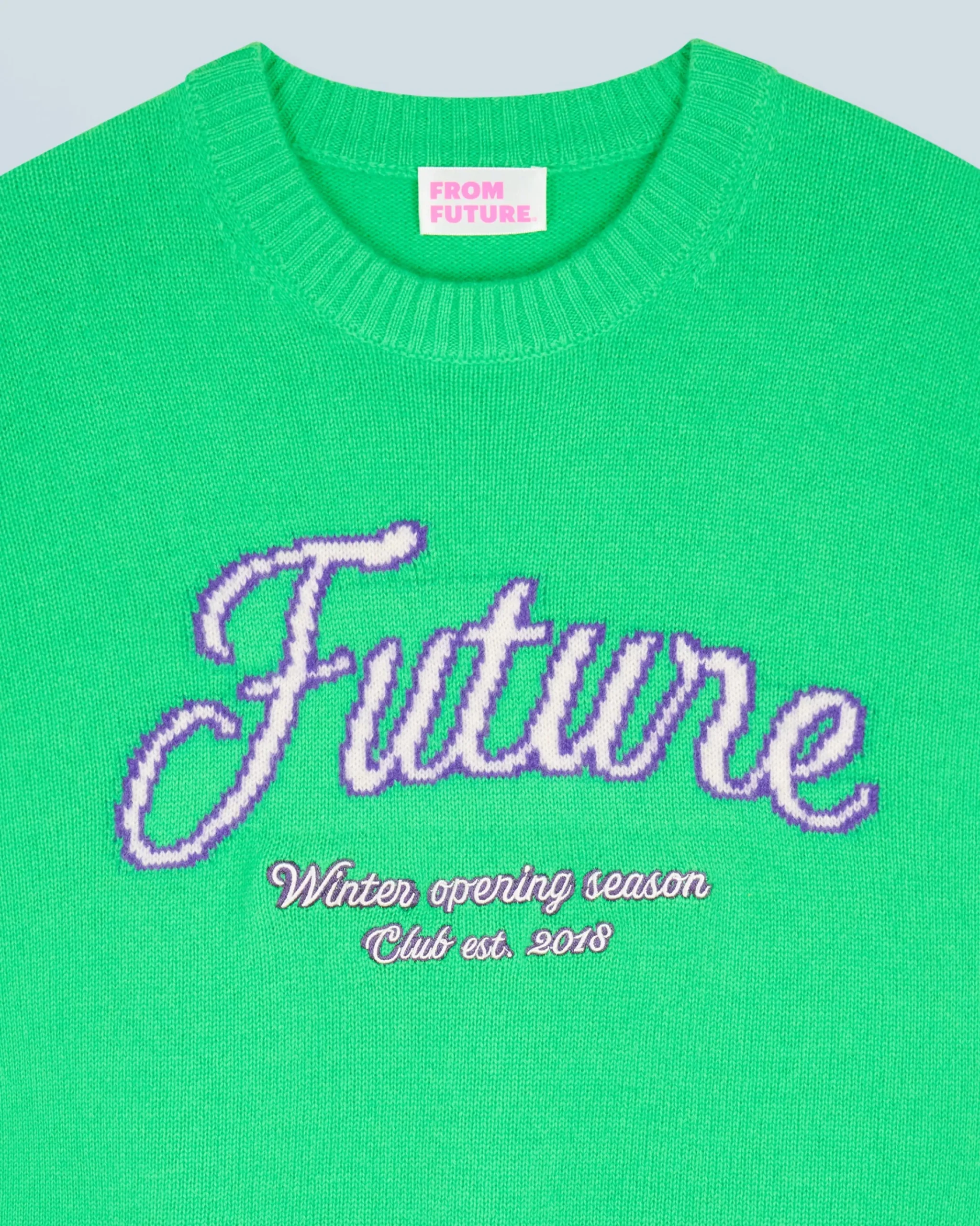 FROM FUTURE Maglione Scollo tondo UtopicGreen Flash Sale