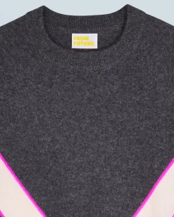 FROM FUTURE Maglione Scollo tondo Grigioantracite Best
