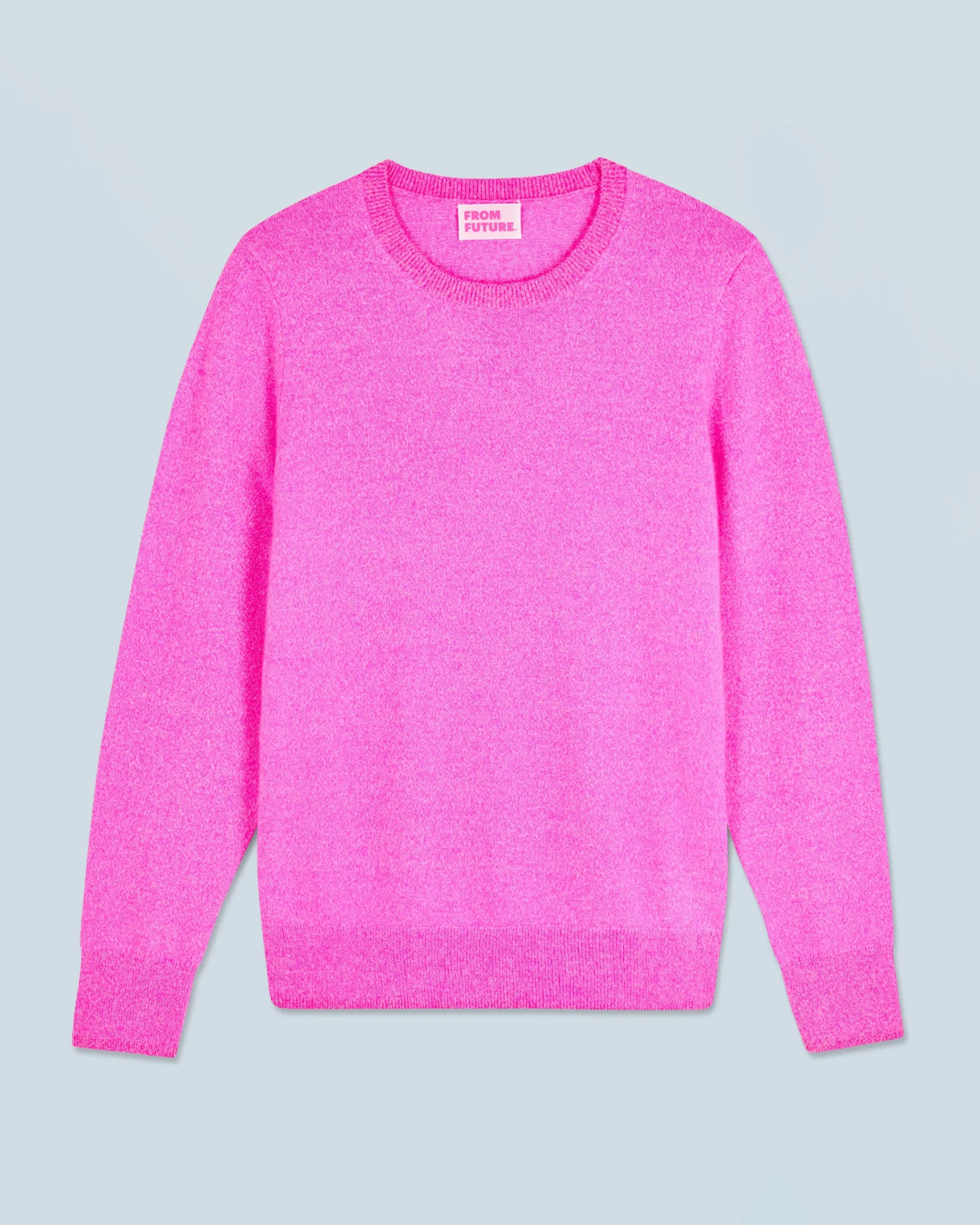 FROM FUTURE Maglione Scollo tondo Basic Pink Best