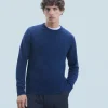 FROM FUTURE Maglione Scollo tondo Basic DarkBlue Outlet