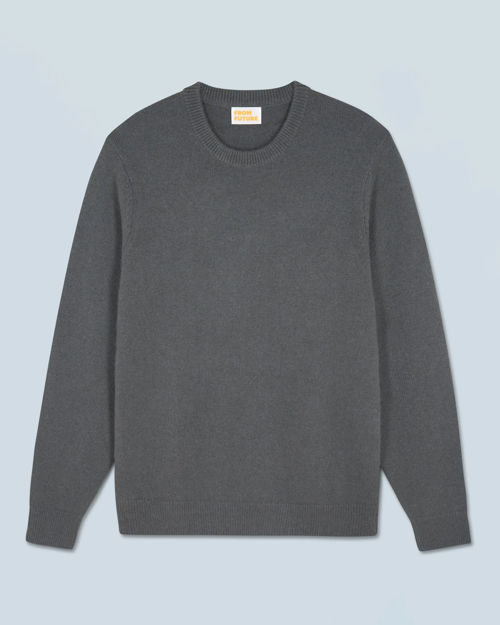 FROM FUTURE Maglione Scollo tondo Basic LavaGrey Best Sale
