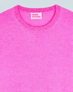 FROM FUTURE Maglione Scollo tondo Basic Pink Best