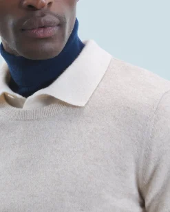 FROM FUTURE Maglione Scollo tondo Basic Beige Online