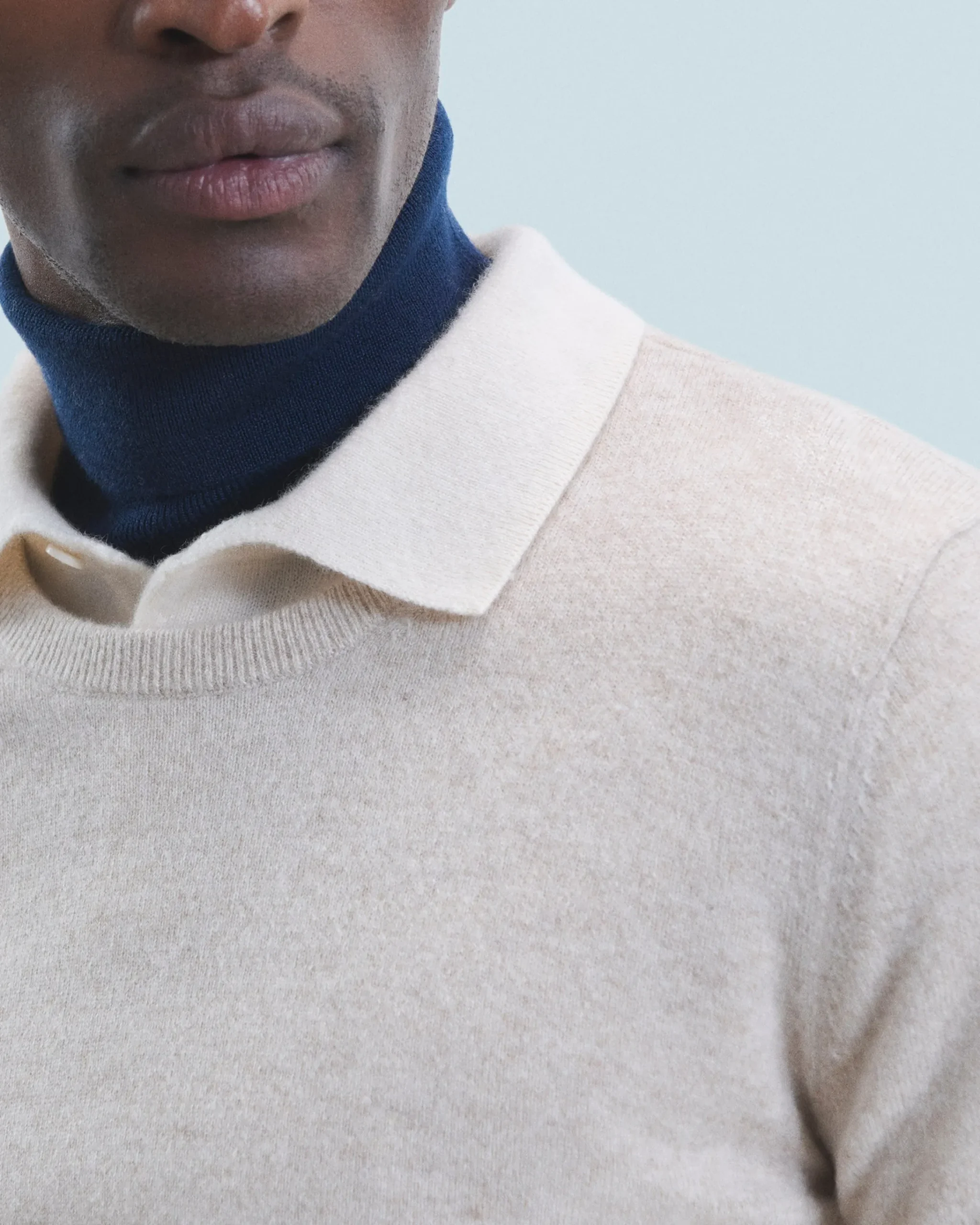FROM FUTURE Maglione Scollo tondo Basic Beige Online