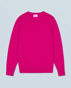 FROM FUTURE Maglione Scollo tondo Basic RaspberryPink Fashion