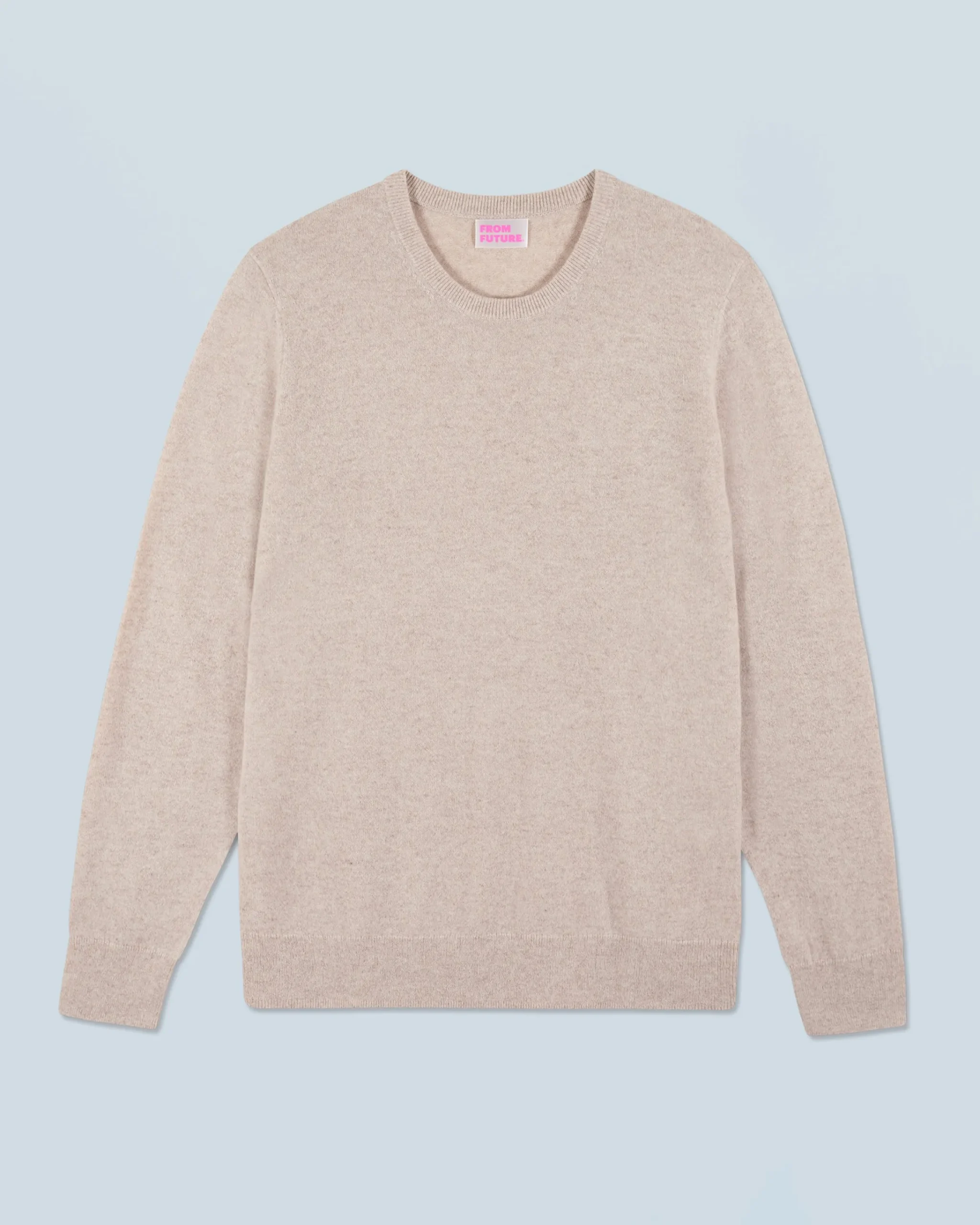 FROM FUTURE Maglione Scollo tondo Basic Beige Online