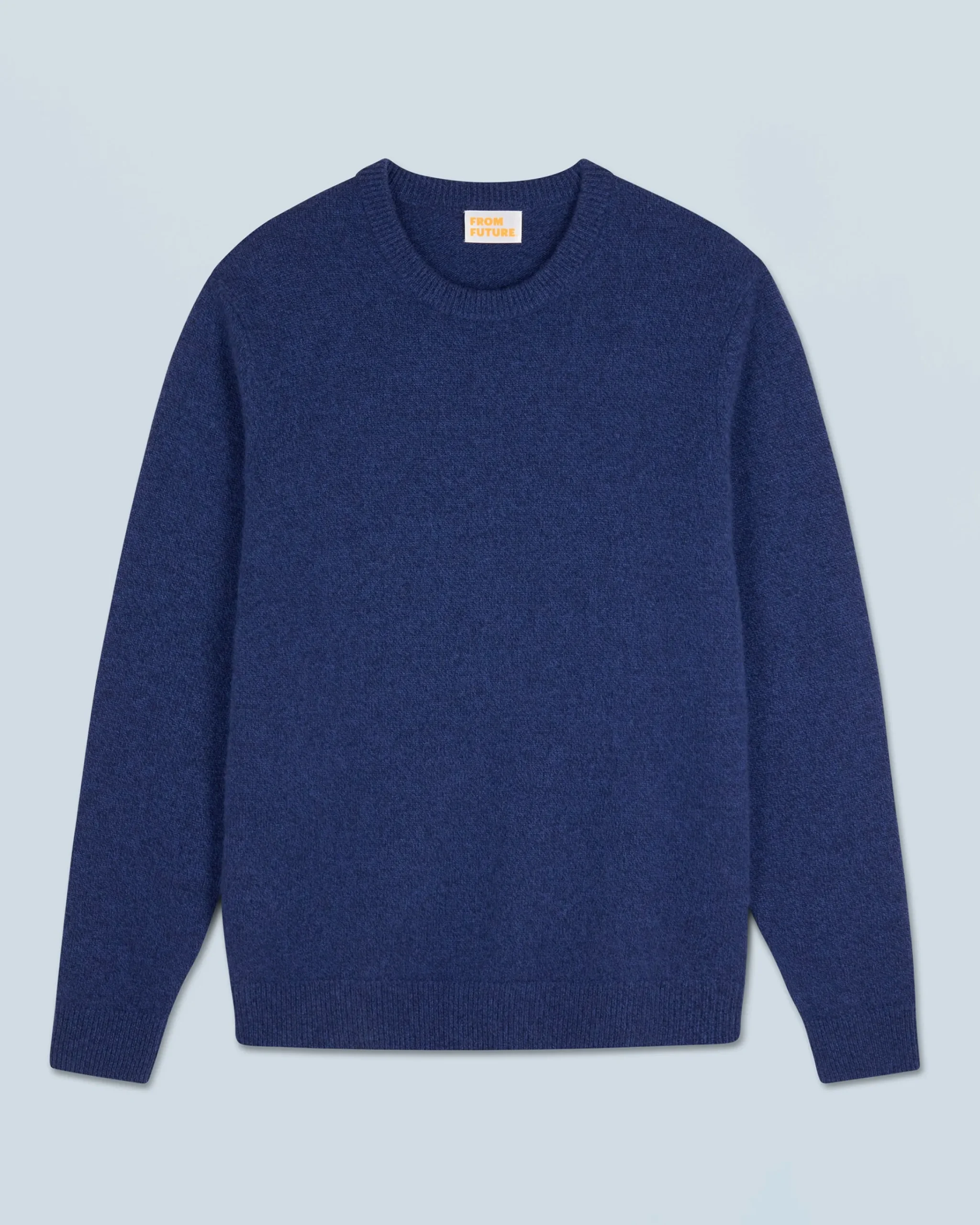 FROM FUTURE Maglione Scollo tondo Basic DarkBlue Outlet