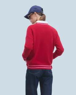 FROM FUTURE Maglione Scollo tondo F DarkRed Best