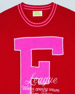 FROM FUTURE Maglione Scollo tondo F DarkRed Best