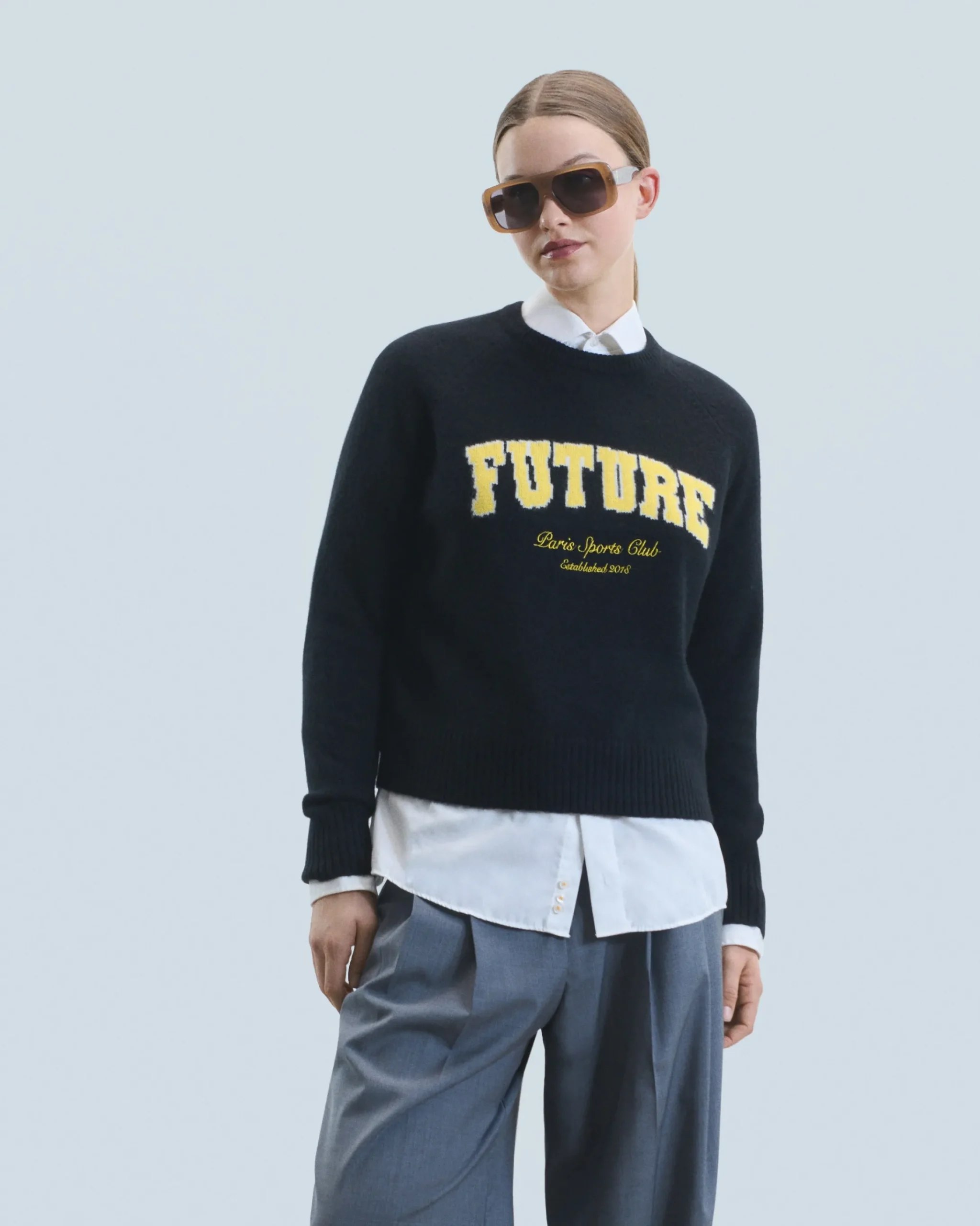 FROM FUTURE Maglione Scollo tondo Future Nero Shop