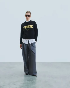 FROM FUTURE Maglione Scollo tondo Future Nero Shop