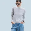 FROM FUTURE Maglione Scollo tondo Leggero Grigioericachiaro Discount