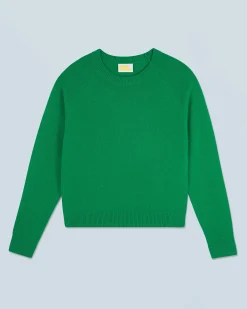FROM FUTURE Maglione Scollo tondo Leggero MountainGreen Best Sale