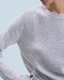 FROM FUTURE Maglione Scollo tondo Leggero Grigioericachiaro Discount
