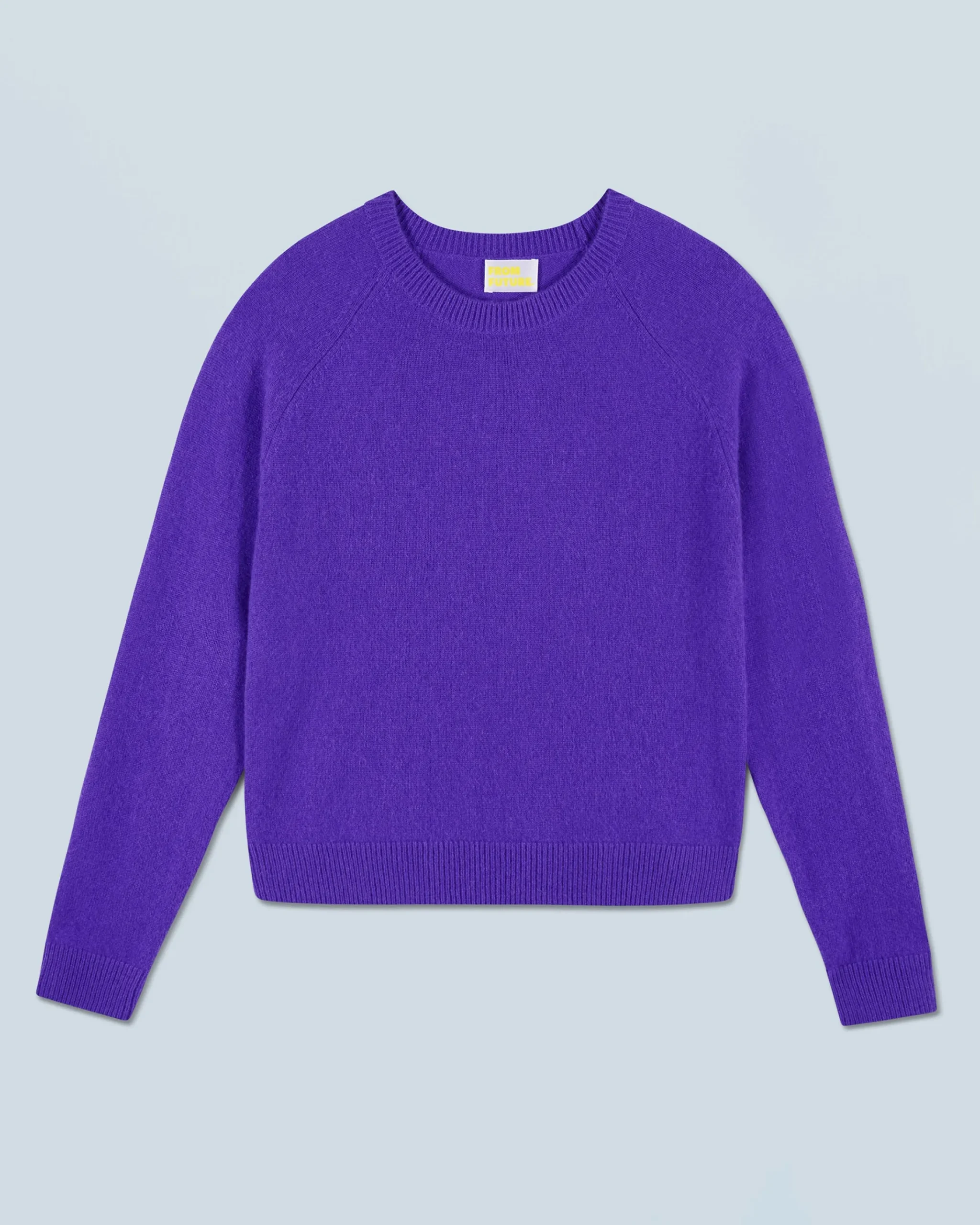 FROM FUTURE Maglione Scollo tondo Leggero PopPurple Hot