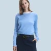 FROM FUTURE Maglione Scollo tondo Raglan FairyBlue Fashion