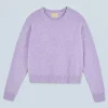 FROM FUTURE Maglione Scollo tondo Raglan Lilac Best Sale