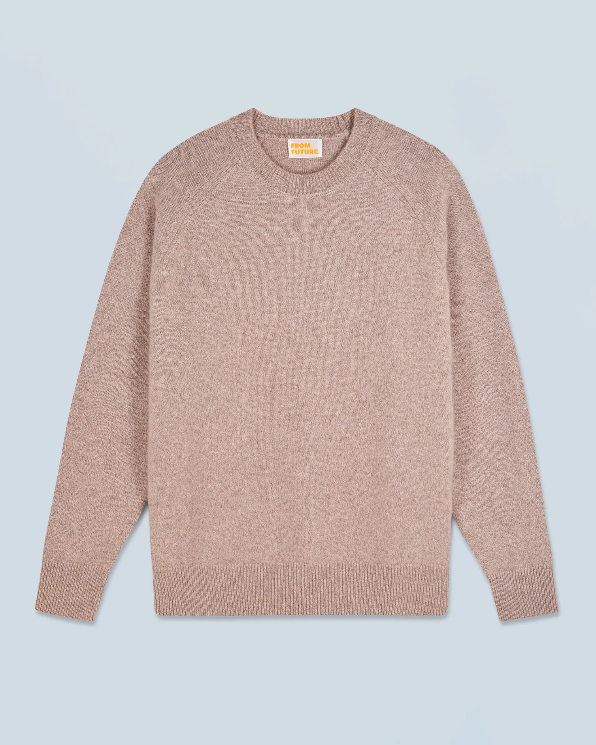 FROM FUTURE Maglione Scollo tondo Raglan Taupe Online