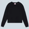 FROM FUTURE Maglione Scollo tondo Raglan Nero Online