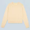 FROM FUTURE Maglione Scollo tondo Raglan FrozenYellow Cheap