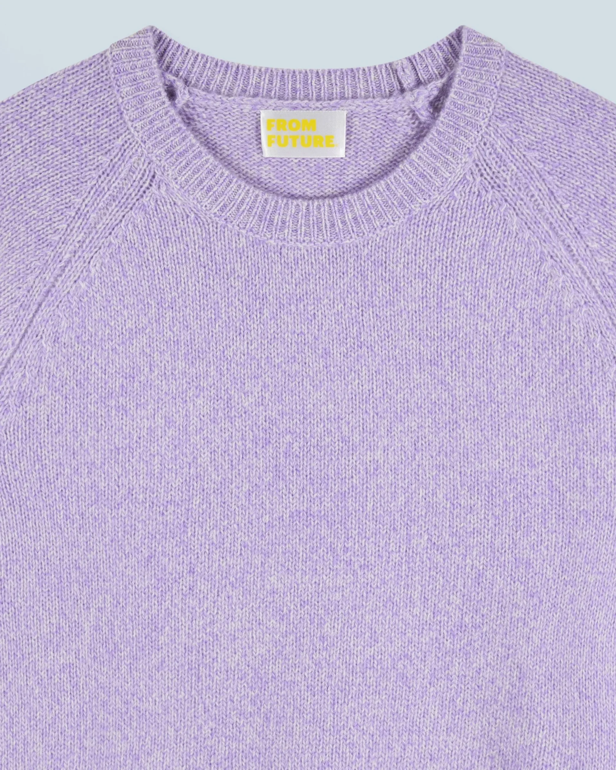 FROM FUTURE Maglione Scollo tondo Raglan Lilac Best Sale
