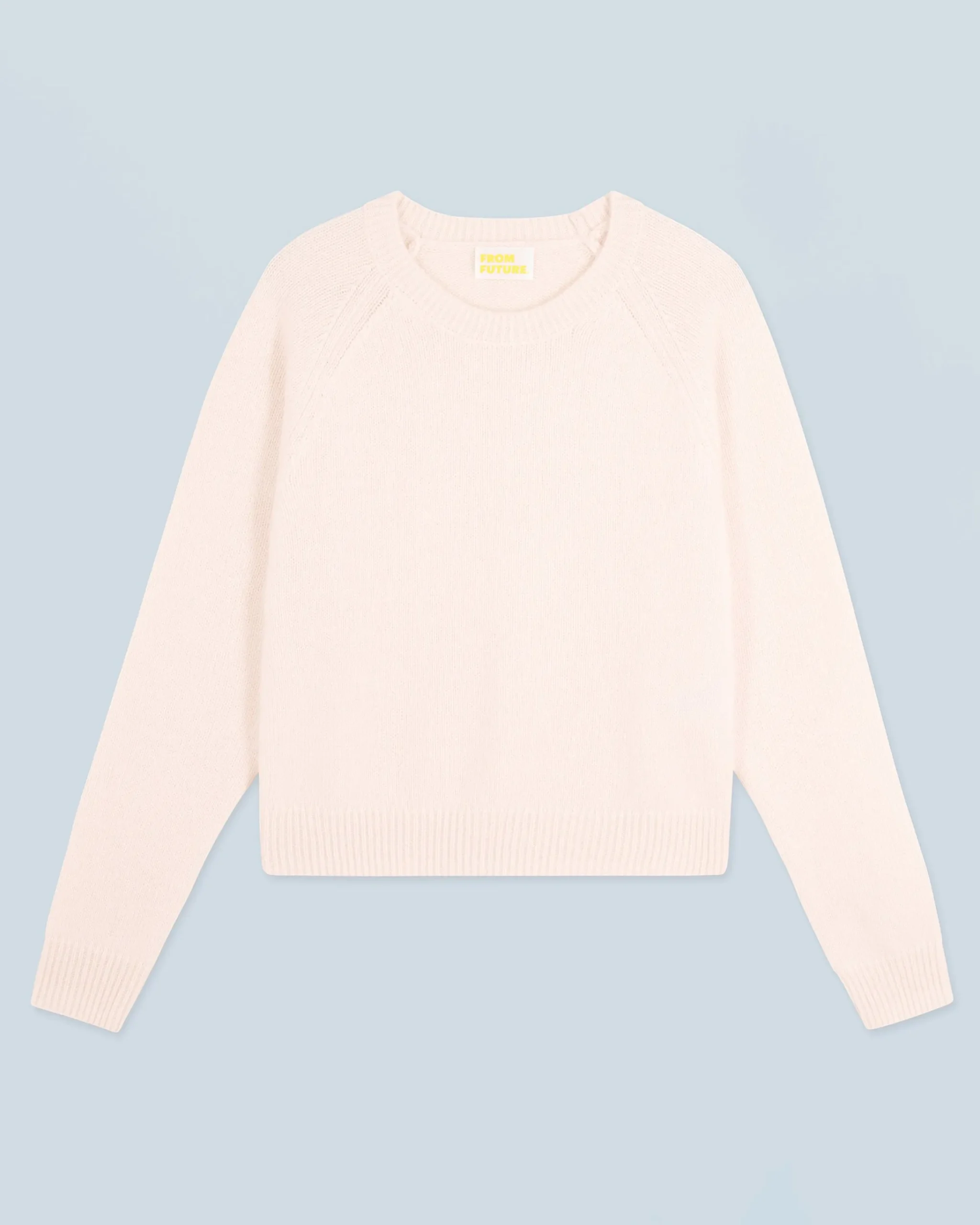 FROM FUTURE Maglione Scollo tondo Raglan Ecrù Cheap