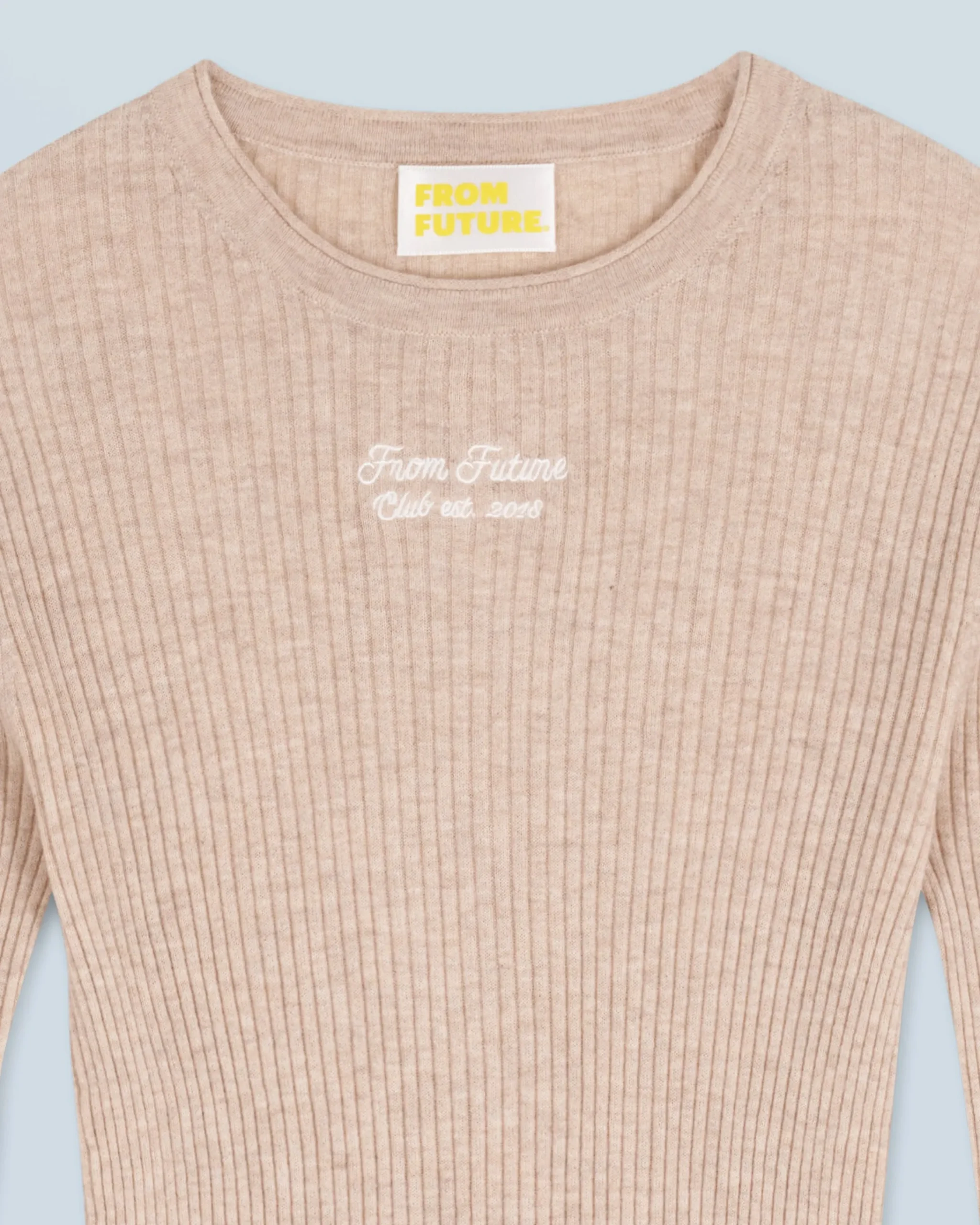FROM FUTURE Maglione Scollo tondo Seconda pelle Mentobeige Online