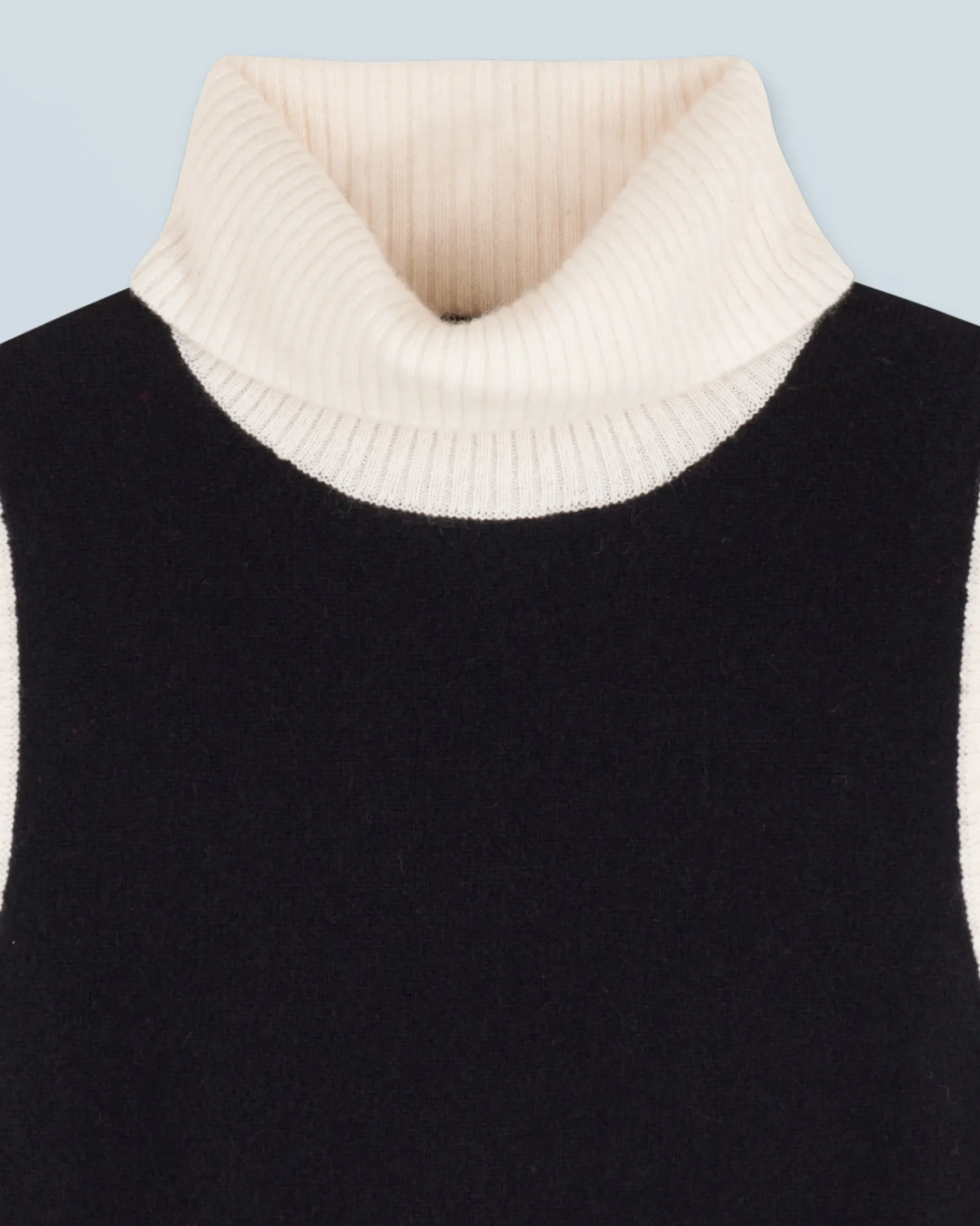 FROM FUTURE Maglione Senza maniche Nero New