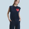 FROM FUTURE Maglione Senza maniche Cuore Leggero MarinaMilitare Discount