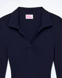 FROM FUTURE Maglioni Collo a polo a Coste Gioiello MarinaMilitare Cheap