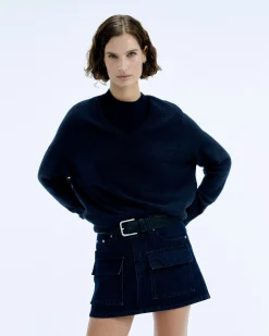 FROM FUTURE Maglioni Scollo a V Oversize Light MarinaErica Flash Sale
