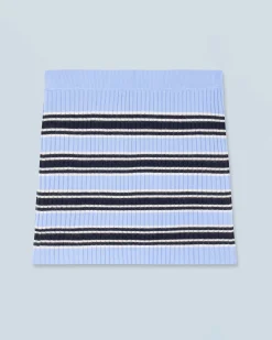 FROM FUTURE Minigonna a Righe FairyBlue Best Sale