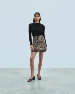 FROM FUTURE Minigonna Future WinterLeopard Shop
