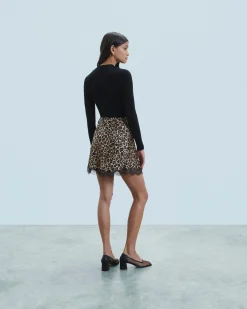 FROM FUTURE Minigonna Future WinterLeopard Shop