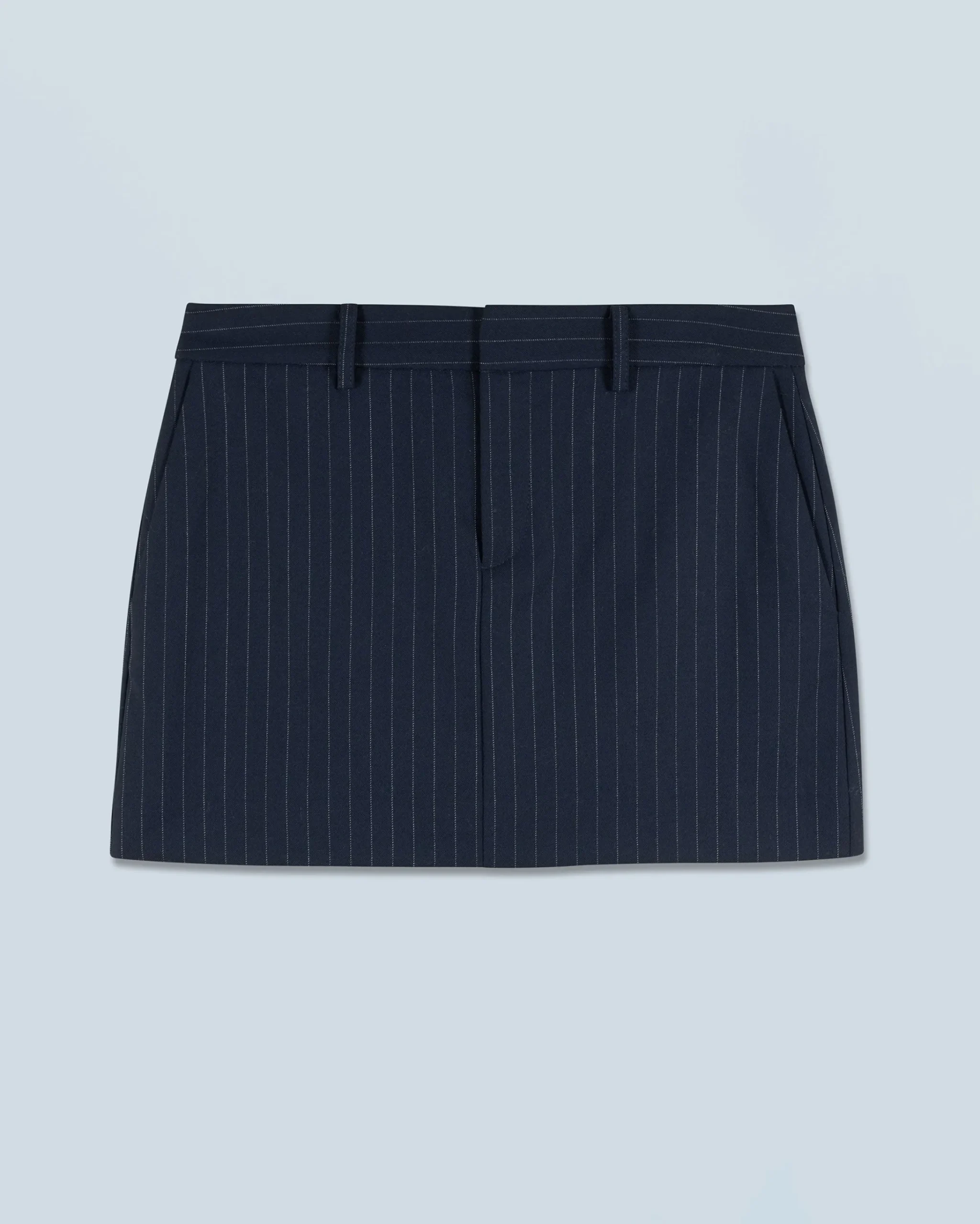 FROM FUTURE Minigonna Tailoring NavyStripes Sale