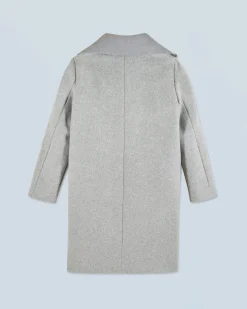 FROM FUTURE Outerwear Cappotto GrisChinéClair Hot