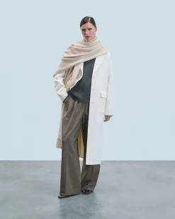 FROM FUTURE Outerwear Cappotto con Tasche Ecrù Best Sale