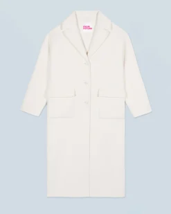 FROM FUTURE Outerwear Cappotto con Tasche Ecrù Best Sale