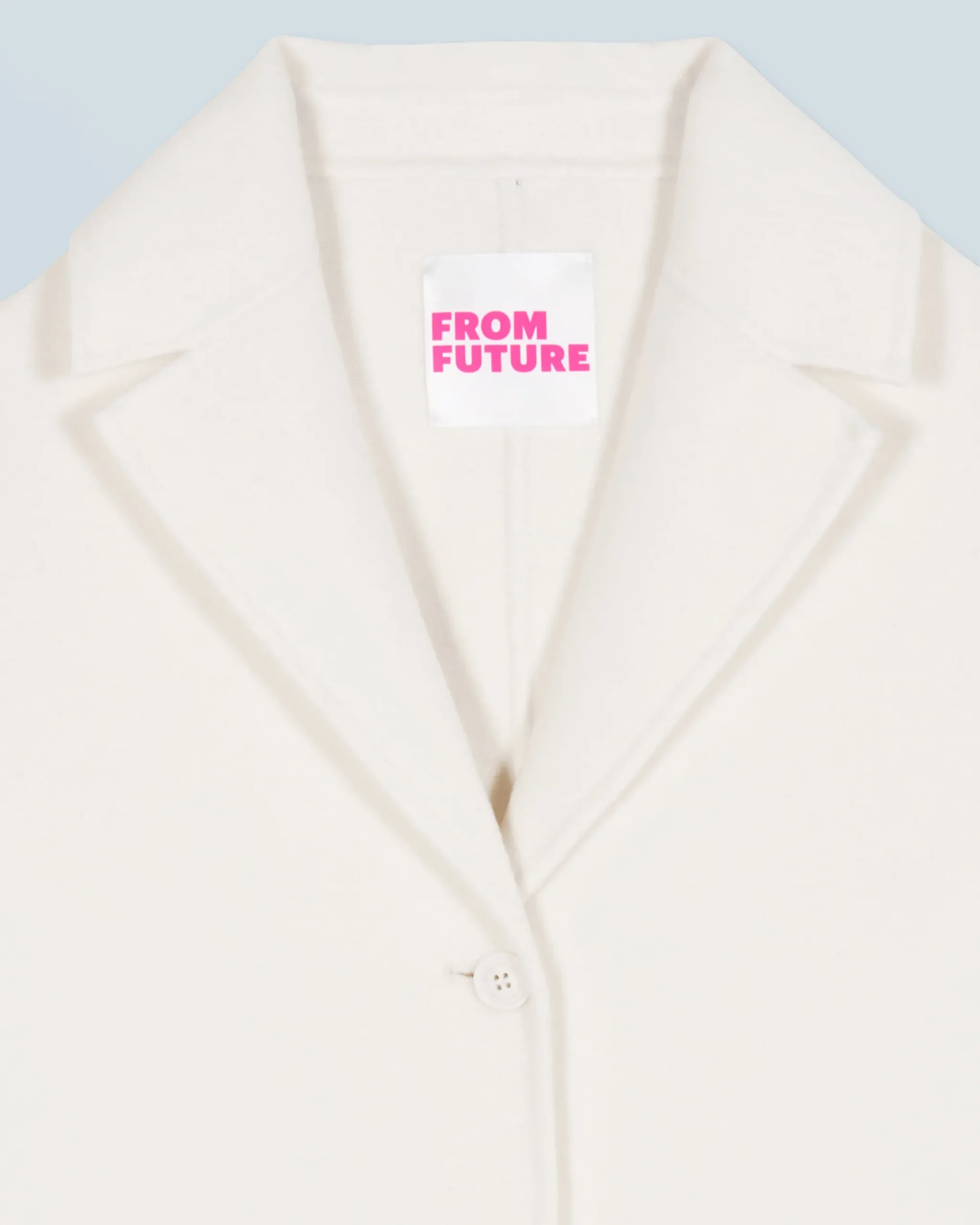FROM FUTURE Outerwear Cappotto con Tasche Ecrù Best Sale