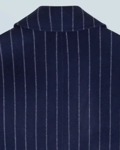 FROM FUTURE Outerwear Cappotto con Tasche NavyStripes Outlet