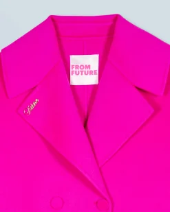 FROM FUTURE Outerwear Cappotto Doppiopetto UtopicPink Fashion