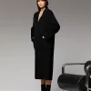 FROM FUTURE Outerwear Cappotto Lungo Double face Nero Outlet