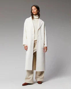 FROM FUTURE Outerwear Cappotto Lungo Double face Ecrù Hot