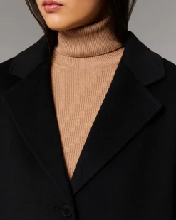 FROM FUTURE Outerwear Cappotto Lungo Double face Nero Outlet