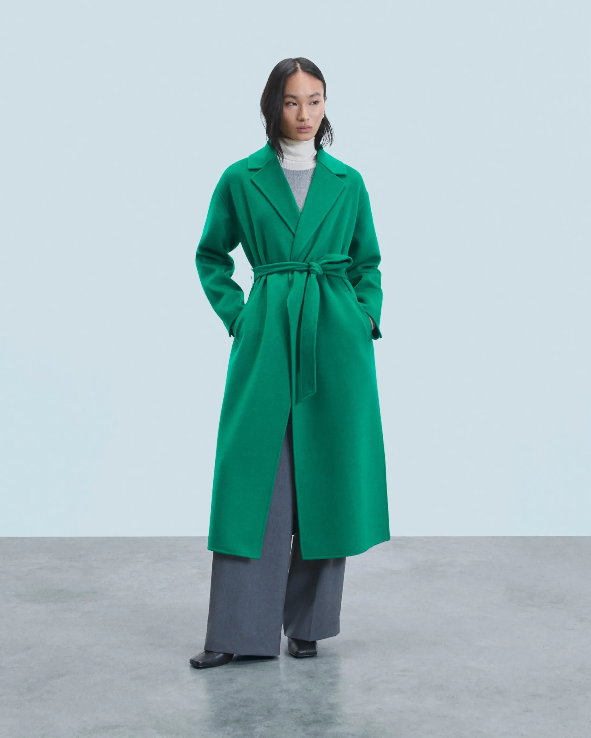 FROM FUTURE Outerwear Cappotto Vestaglia MountainGreen Hot