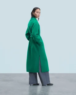 FROM FUTURE Outerwear Cappotto Vestaglia MountainGreen Hot