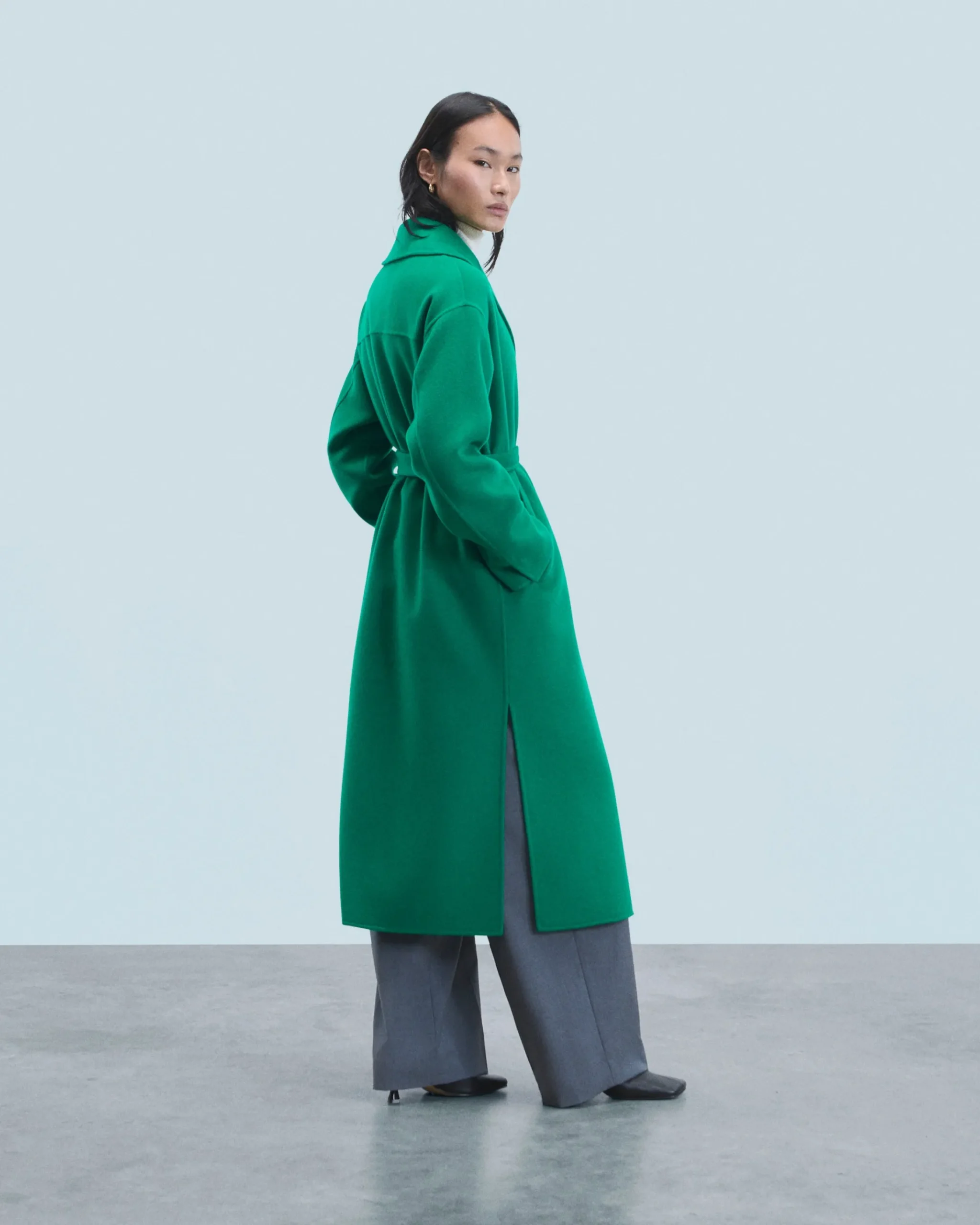 FROM FUTURE Outerwear Cappotto Vestaglia MountainGreen Hot