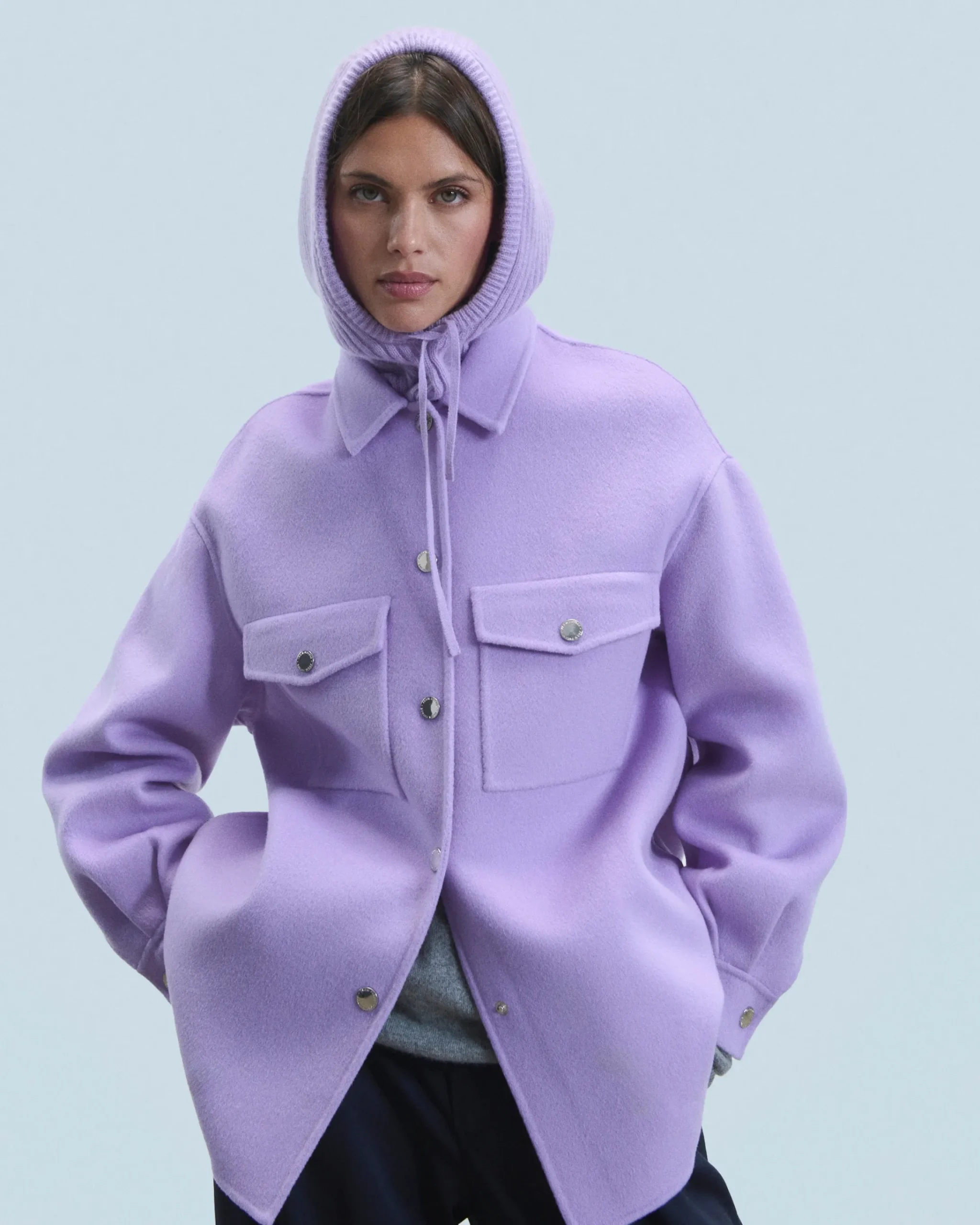 FROM FUTURE Outerwear Giacca MagicLilac Cheap