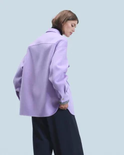 FROM FUTURE Outerwear Giacca MagicLilac Cheap