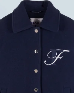 FROM FUTURE Outerwear Giacca MarinaMilitare Hot